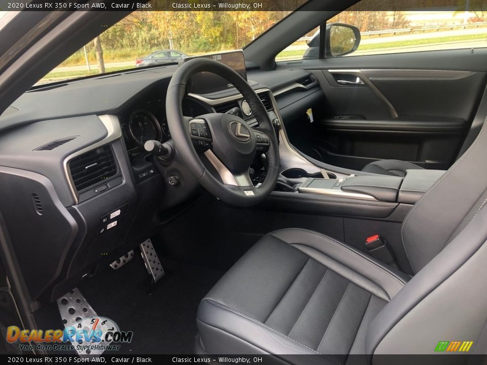 Front Seat of 2020 Lexus RX 350 F Sport AWD Photo #2