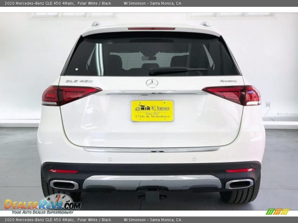 2020 Mercedes-Benz GLE 450 4Matic Polar White / Black Photo #3