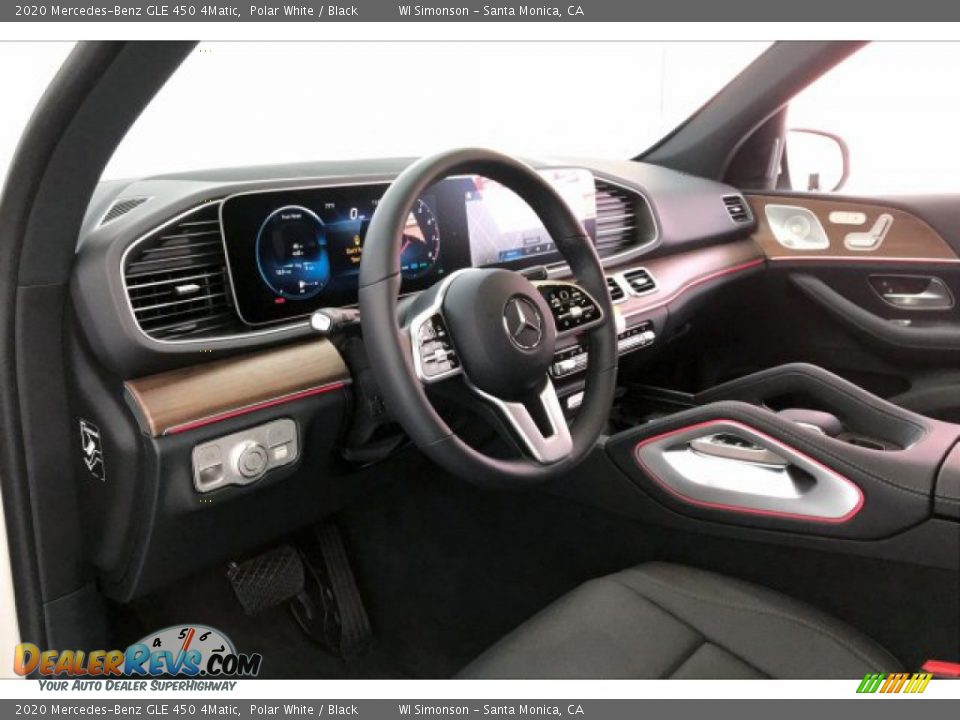 2020 Mercedes-Benz GLE 450 4Matic Polar White / Black Photo #4