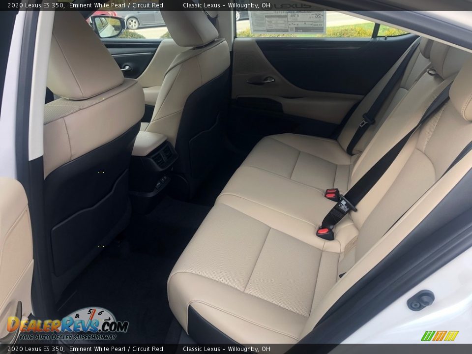 Rear Seat of 2020 Lexus ES 350 Photo #3