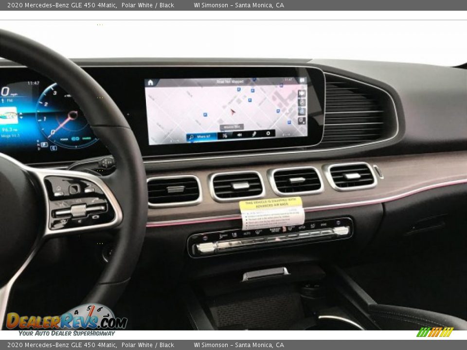 2020 Mercedes-Benz GLE 450 4Matic Polar White / Black Photo #6