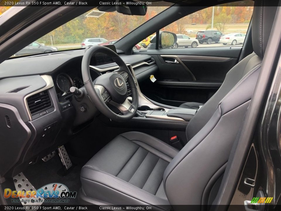 Front Seat of 2020 Lexus RX 350 F Sport AWD Photo #2