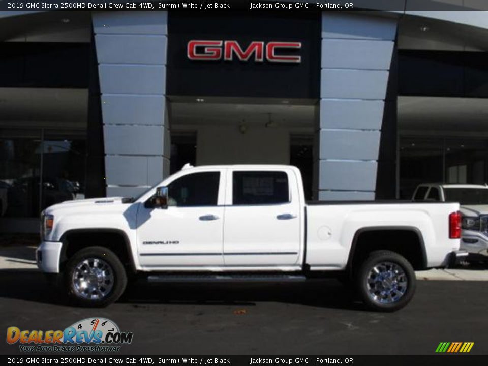 2019 GMC Sierra 2500HD Denali Crew Cab 4WD Summit White / Jet Black Photo #2