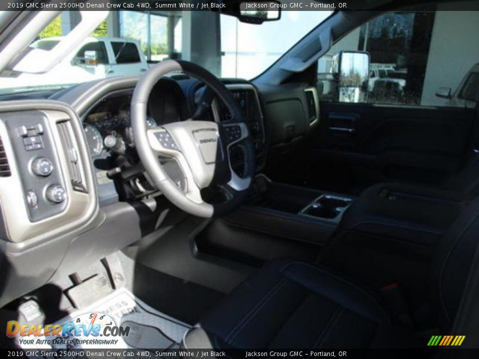 2019 GMC Sierra 2500HD Denali Crew Cab 4WD Summit White / Jet Black Photo #3