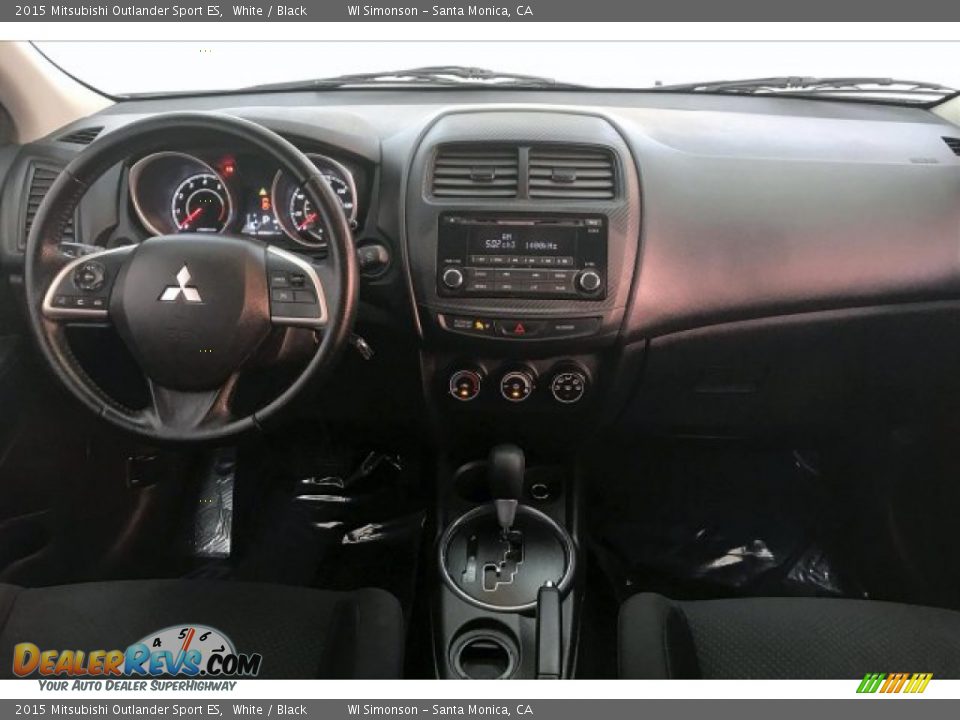 2015 Mitsubishi Outlander Sport ES White / Black Photo #17