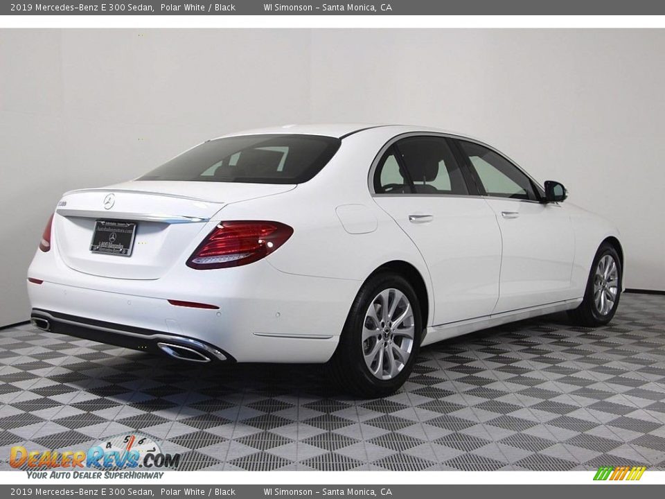 2019 Mercedes-Benz E 300 Sedan Polar White / Black Photo #5