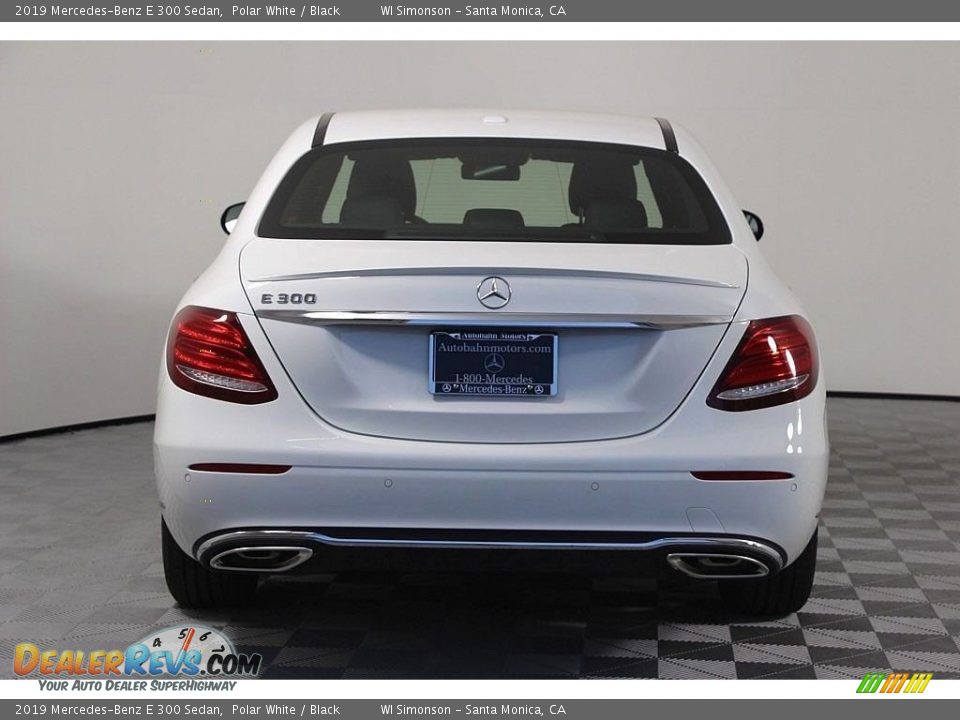 2019 Mercedes-Benz E 300 Sedan Polar White / Black Photo #6