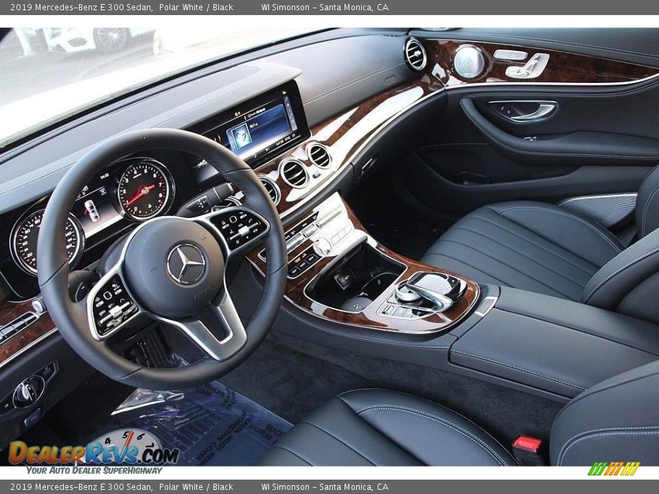 2019 Mercedes-Benz E 300 Sedan Polar White / Black Photo #7