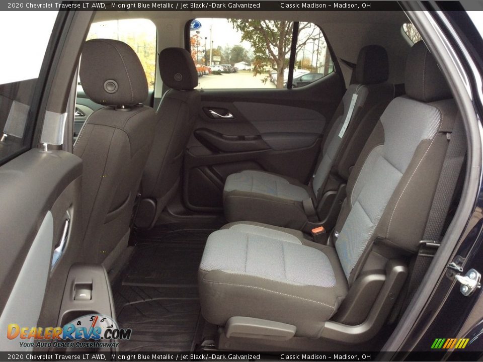 2020 Chevrolet Traverse LT AWD Midnight Blue Metallic / Jet Black/­Dark Galvanized Photo #22