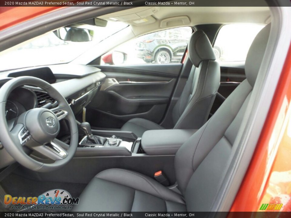 Front Seat of 2020 Mazda MAZDA3 Preferred Sedan Photo #8