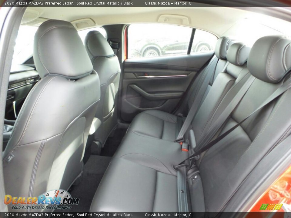 Rear Seat of 2020 Mazda MAZDA3 Preferred Sedan Photo #9