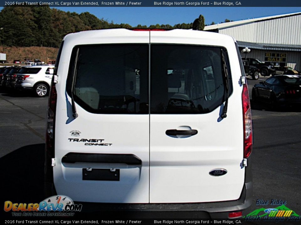 2016 Ford Transit Connect XL Cargo Van Extended Frozen White / Pewter Photo #5