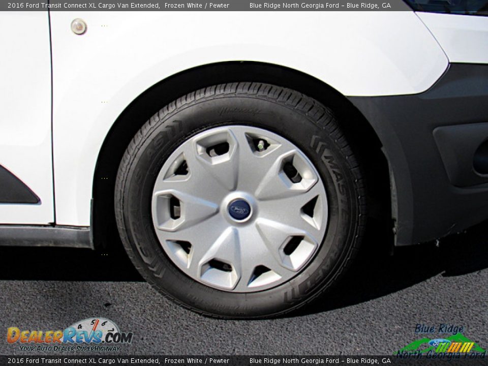 2016 Ford Transit Connect XL Cargo Van Extended Frozen White / Pewter Photo #9
