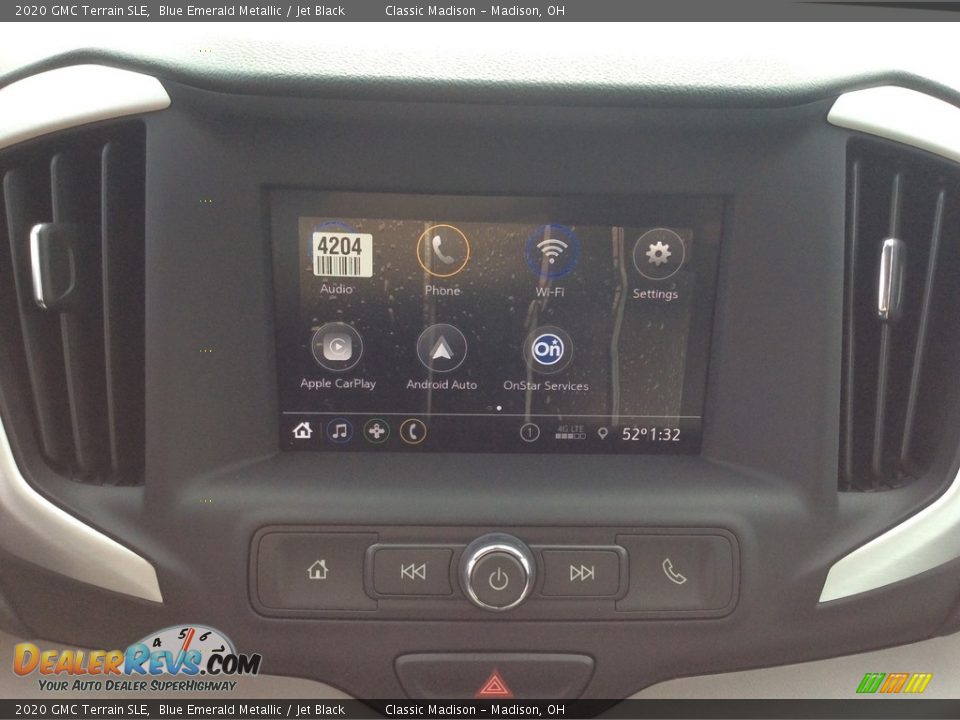 2020 GMC Terrain SLE Blue Emerald Metallic / Jet Black Photo #15