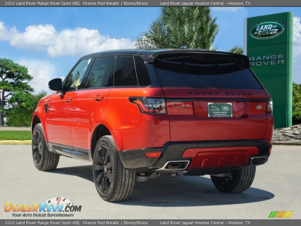 2020 Land Rover Range Rover Sport HSE Firenze Red Metallic / Ebony/Ebony Photo #4