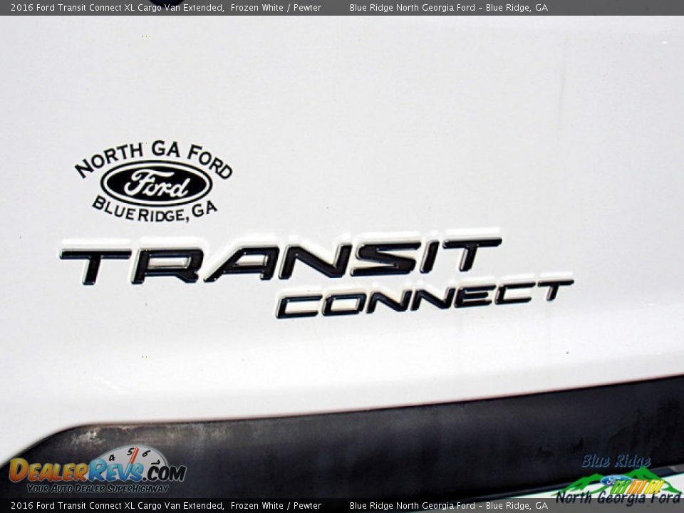 2016 Ford Transit Connect XL Cargo Van Extended Frozen White / Pewter Photo #29