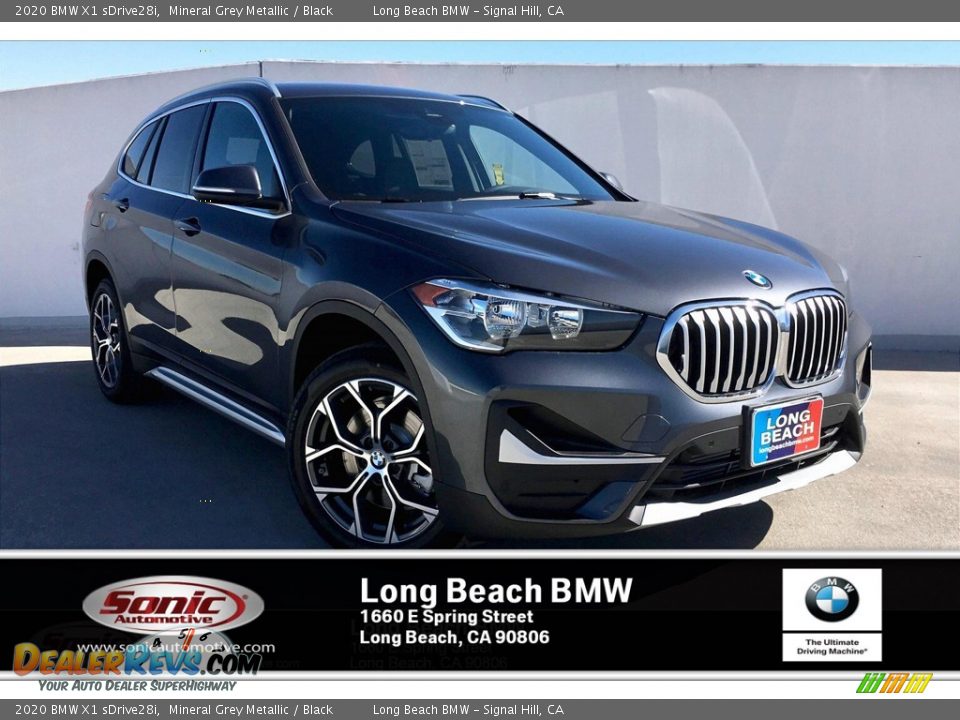 2020 BMW X1 sDrive28i Mineral Grey Metallic / Black Photo #1