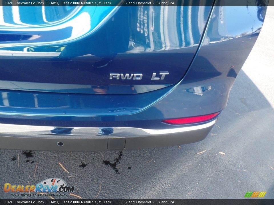2020 Chevrolet Equinox LT AWD Pacific Blue Metallic / Jet Black Photo #11