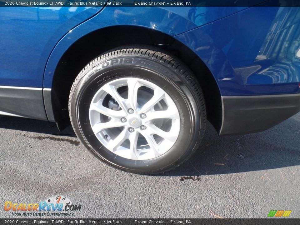 2020 Chevrolet Equinox LT AWD Pacific Blue Metallic / Jet Black Photo #12