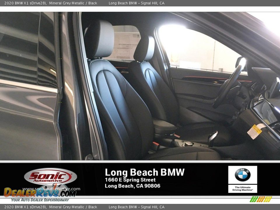 2020 BMW X1 sDrive28i Mineral Grey Metallic / Black Photo #7