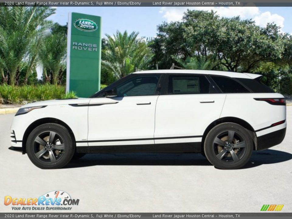 2020 Land Rover Range Rover Velar R-Dynamic S Fuji White / Ebony/Ebony Photo #3