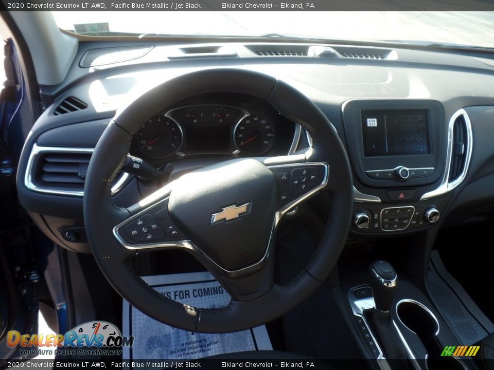 2020 Chevrolet Equinox LT AWD Pacific Blue Metallic / Jet Black Photo #19