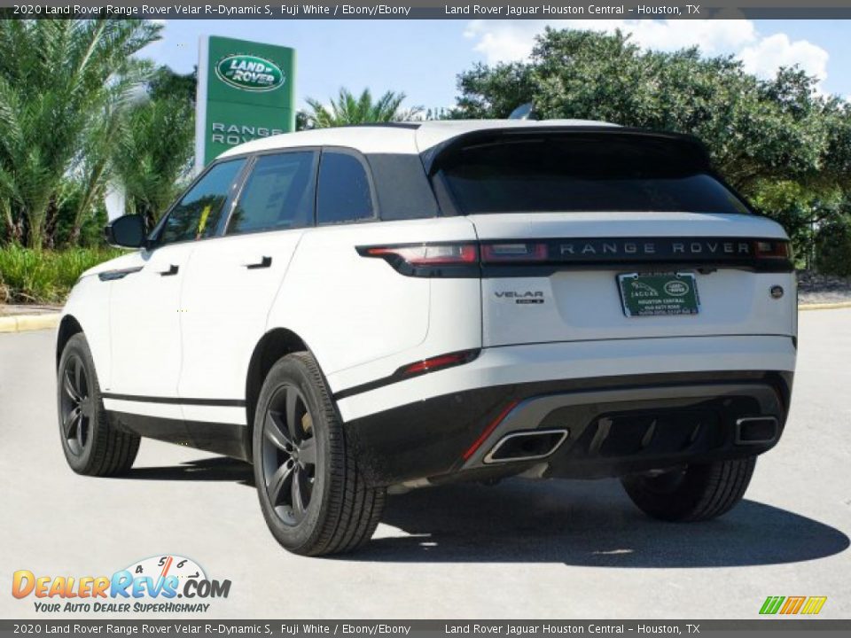 2020 Land Rover Range Rover Velar R-Dynamic S Fuji White / Ebony/Ebony Photo #4