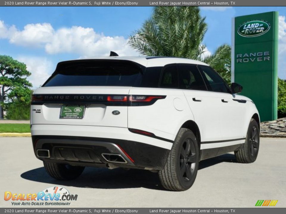 2020 Land Rover Range Rover Velar R-Dynamic S Fuji White / Ebony/Ebony Photo #5
