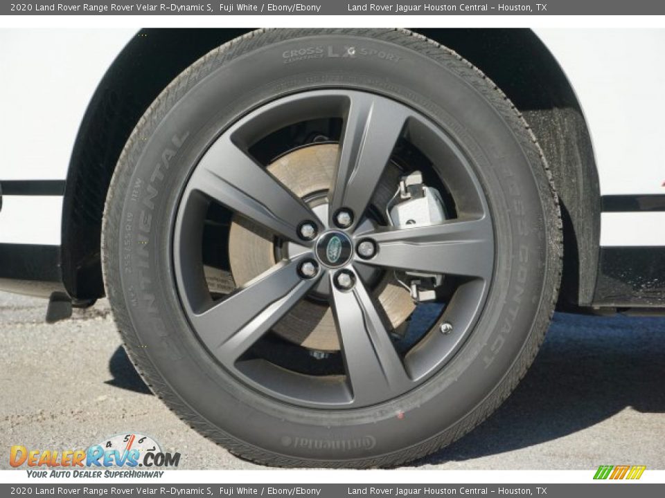 2020 Land Rover Range Rover Velar R-Dynamic S Fuji White / Ebony/Ebony Photo #8