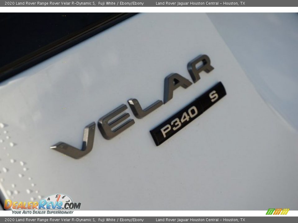 2020 Land Rover Range Rover Velar R-Dynamic S Fuji White / Ebony/Ebony Photo #10