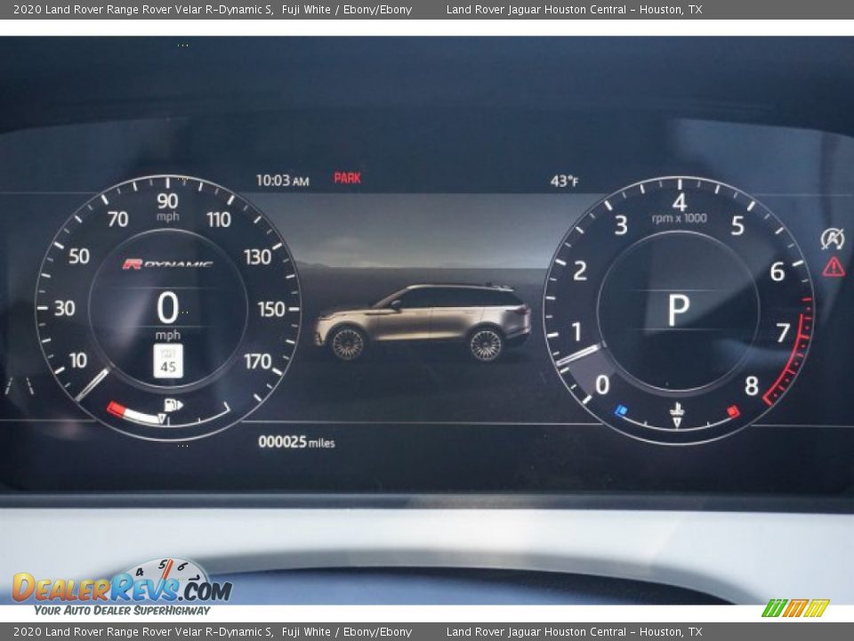 2020 Land Rover Range Rover Velar R-Dynamic S Fuji White / Ebony/Ebony Photo #13