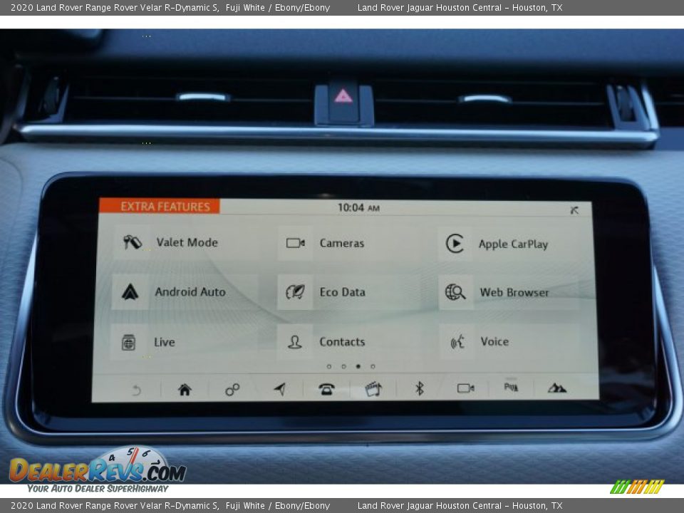 2020 Land Rover Range Rover Velar R-Dynamic S Fuji White / Ebony/Ebony Photo #14