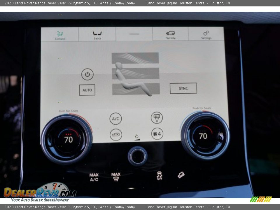 2020 Land Rover Range Rover Velar R-Dynamic S Fuji White / Ebony/Ebony Photo #16