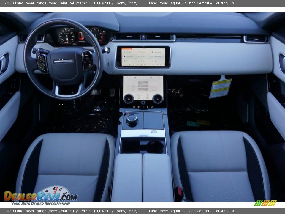 2020 Land Rover Range Rover Velar R-Dynamic S Fuji White / Ebony/Ebony Photo #25