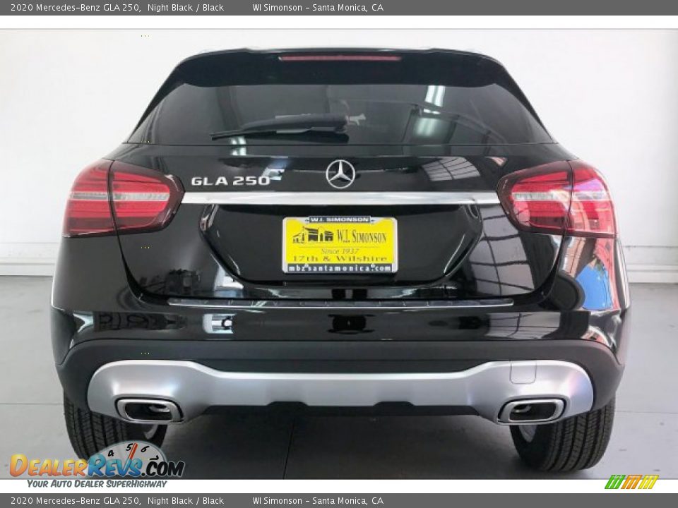 2020 Mercedes-Benz GLA 250 Night Black / Black Photo #3