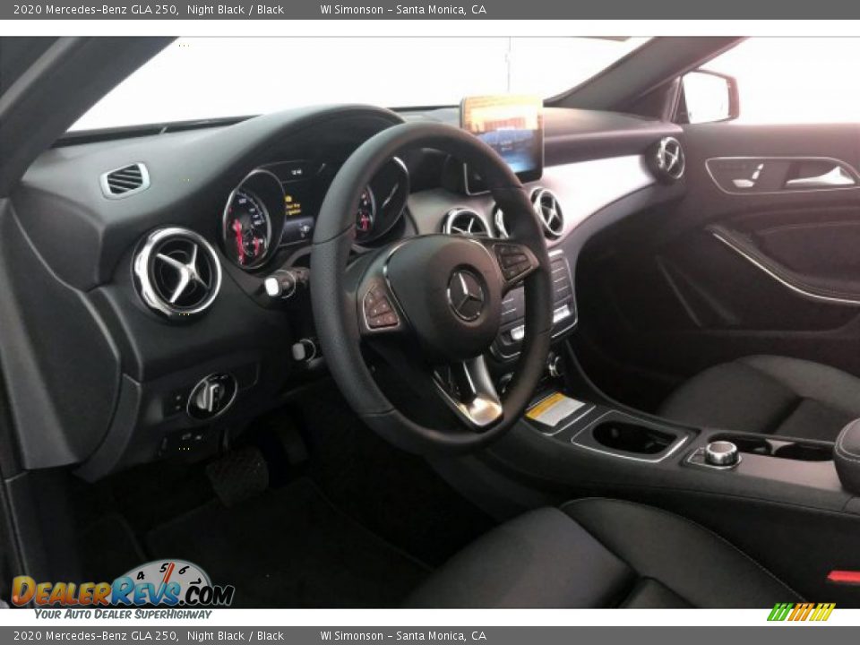 2020 Mercedes-Benz GLA 250 Night Black / Black Photo #4