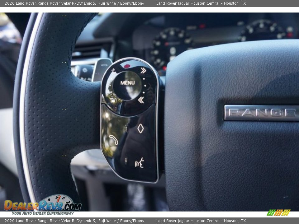 2020 Land Rover Range Rover Velar R-Dynamic S Fuji White / Ebony/Ebony Photo #27