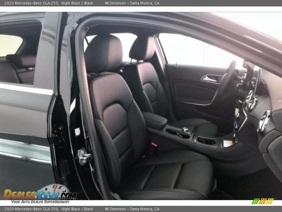 2020 Mercedes-Benz GLA 250 Night Black / Black Photo #5