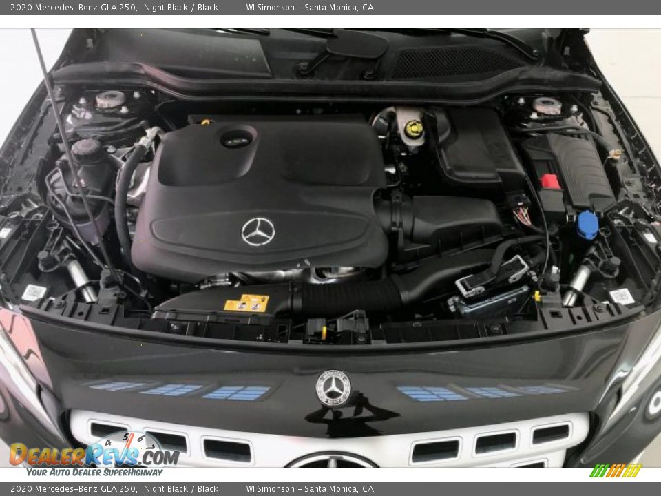 2020 Mercedes-Benz GLA 250 Night Black / Black Photo #8