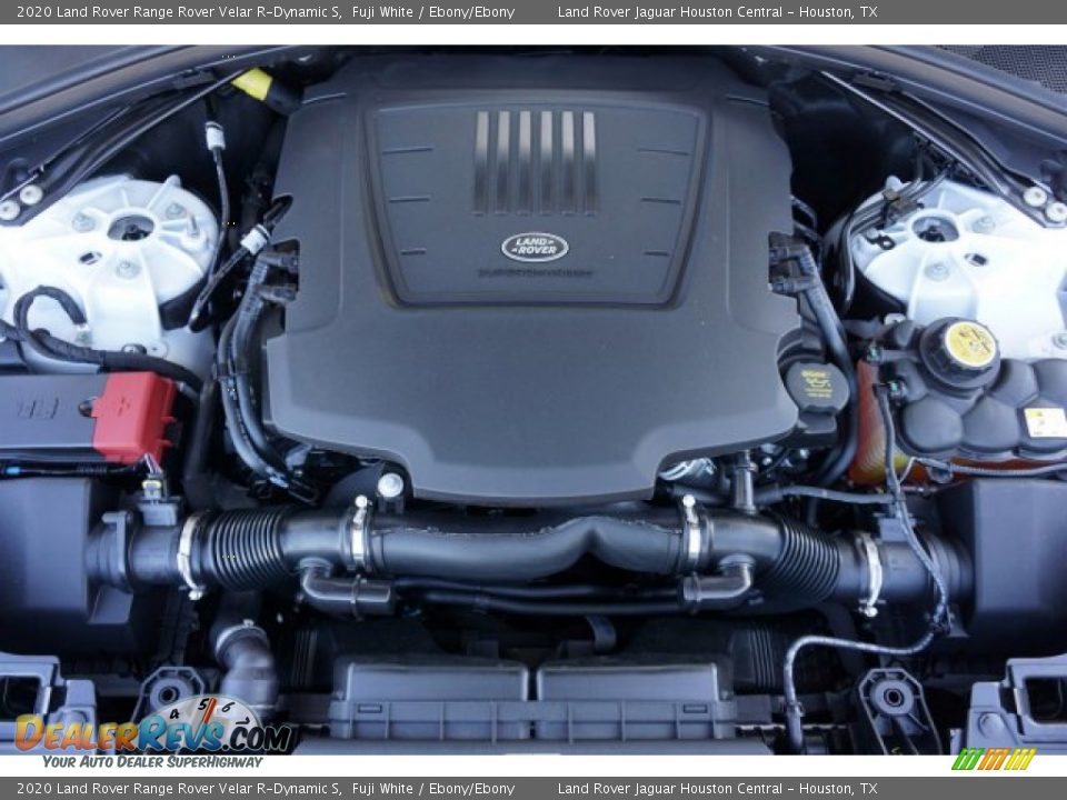 2020 Land Rover Range Rover Velar R-Dynamic S Fuji White / Ebony/Ebony Photo #31