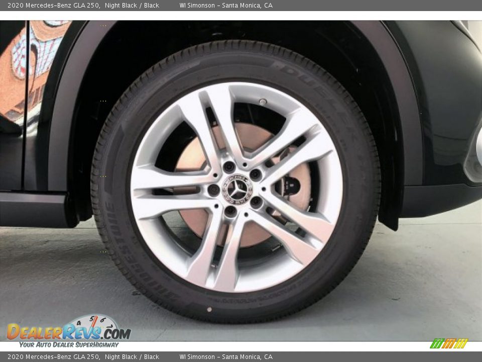 2020 Mercedes-Benz GLA 250 Night Black / Black Photo #9