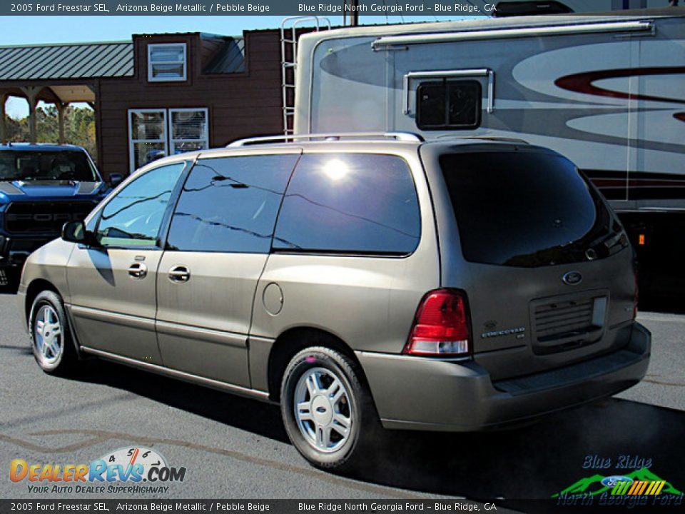 2005 Ford Freestar SEL Arizona Beige Metallic / Pebble Beige Photo #3