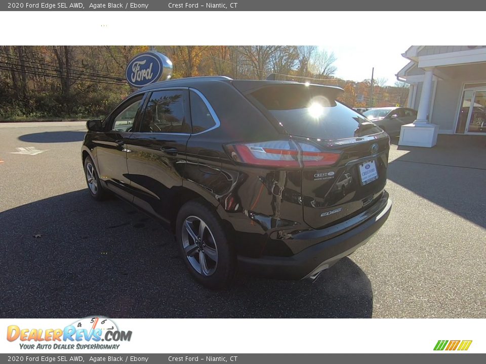 2020 Ford Edge SEL AWD Agate Black / Ebony Photo #5