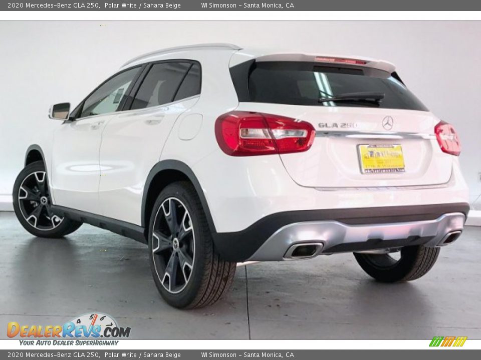 2020 Mercedes-Benz GLA 250 Polar White / Sahara Beige Photo #2