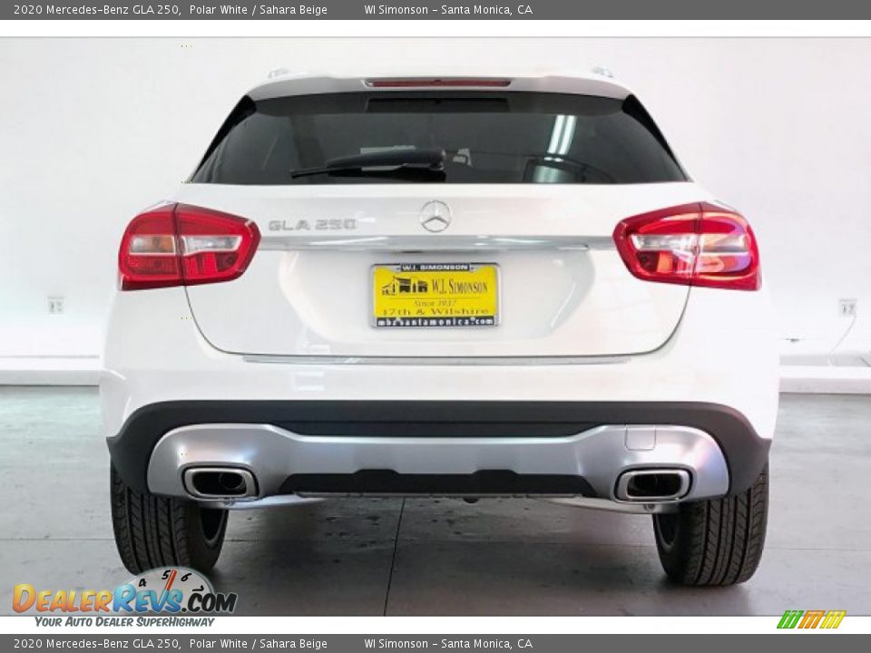 2020 Mercedes-Benz GLA 250 Polar White / Sahara Beige Photo #3