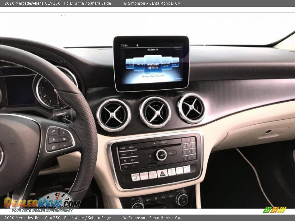 2020 Mercedes-Benz GLA 250 Polar White / Sahara Beige Photo #6