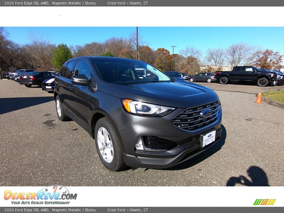 2020 Ford Edge SEL AWD Magnetic Metallic / Ebony Photo #1