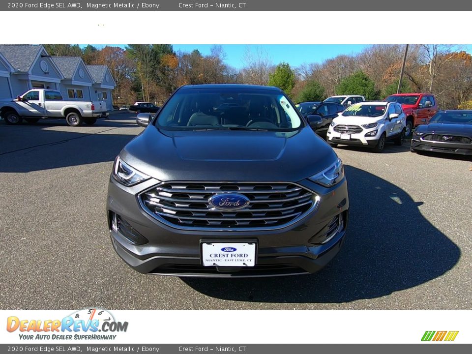 2020 Ford Edge SEL AWD Magnetic Metallic / Ebony Photo #2