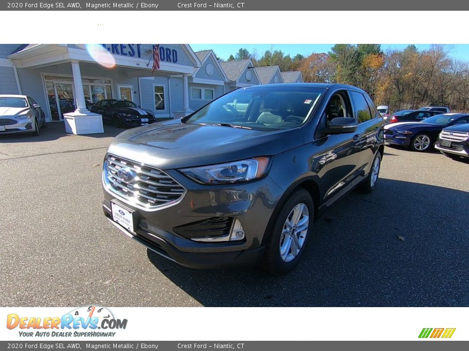 2020 Ford Edge SEL AWD Magnetic Metallic / Ebony Photo #3