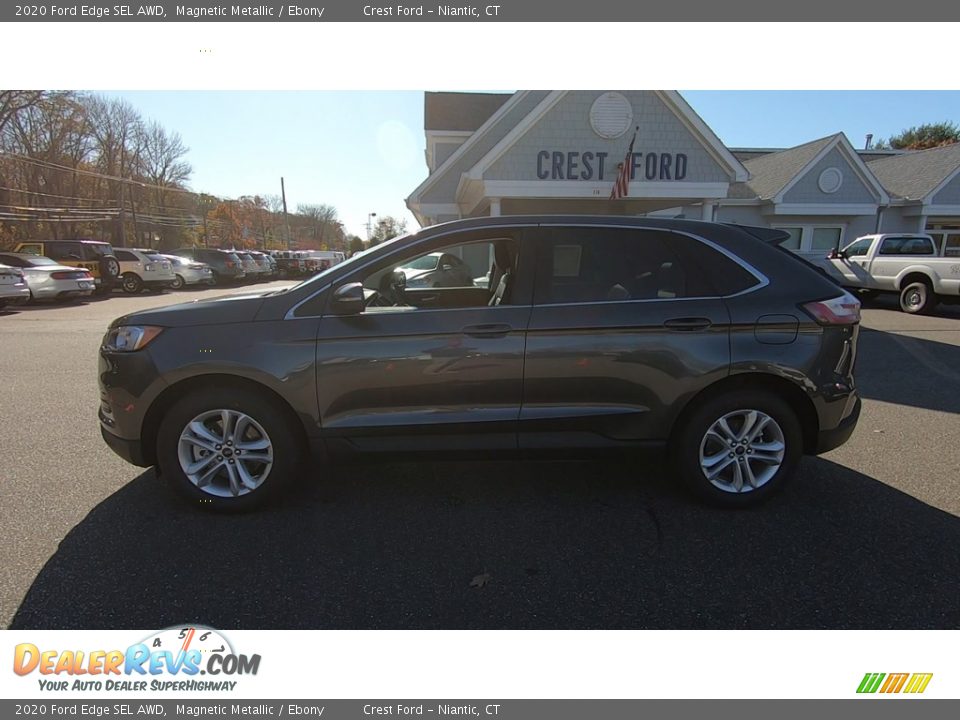 2020 Ford Edge SEL AWD Magnetic Metallic / Ebony Photo #4